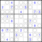 Судоку “Чет-нечет” 9х9 #265 средний