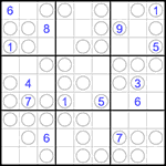 Судоку “Чет-нечет” 9х9 #255 очень трудный