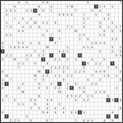 Филиппинский кроссворд #1025 “Мишка”