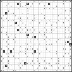 Филиппинский кроссворд #1011 “Цветок”