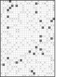 Филиппинский кроссворд #1034 “Танцовщица”