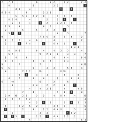 Филиппинский кроссворд #1043 “Танцы”