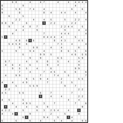 Филиппинский кроссворд #1046 “Парусник”