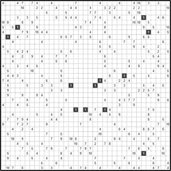 Филиппинский кроссворд #1055 “Паук”