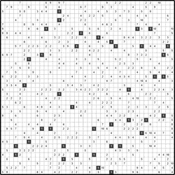 Филиппинский кроссворд #1056 “Барышня”