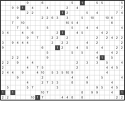 Филиппинский кроссворд #1079 “Ладья”