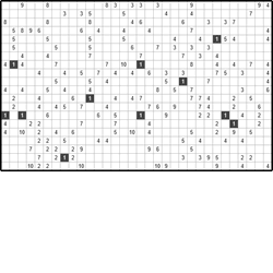 Филиппинский кроссворд #1074 “Арбуз”