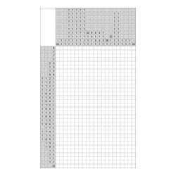 Японский кроссворд #1173 “Блокнот”