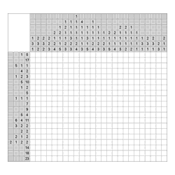 Японский кроссворд #1198 “Вертолет”