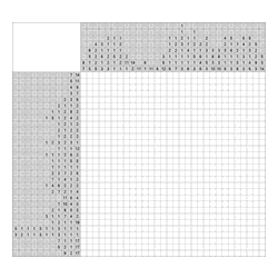 Японский кроссворд #1199 “Енот”