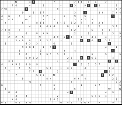 Филиппинский кроссворд #1108 “Морж”