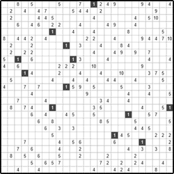 Филиппинский кроссворд #1144 “Пианистка”