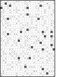 Филиппинский кроссворд #1119 “Цветы”