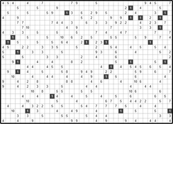 Филиппинский кроссворд #1148 “Доставка”