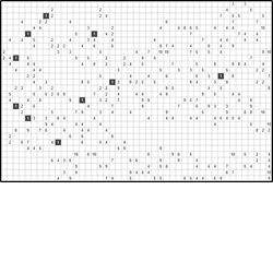 Филиппинский кроссворд #1143 “Олень”