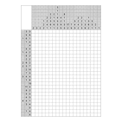 Японский кроссворд #1245 “Шут”