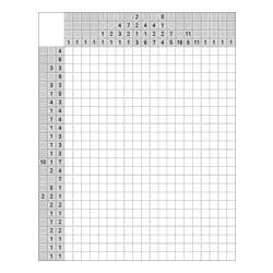 Японский кроссворд #1246 “Ласточка”