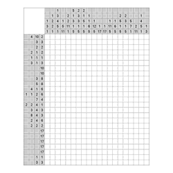 Японский кроссворд #1254 “Весы”