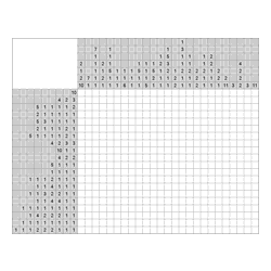 Японский кроссворд #1218 “Дирижабль”