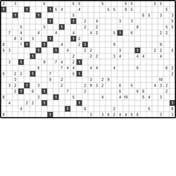 Филиппинский кроссворд #1126 “Экскаватор”