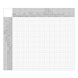 Японский кроссворд #1212 “Певец”