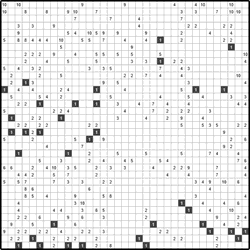 Филиппинский кроссворд #1124 “Поле”