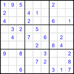 Судоку 9х9 #1534 средний