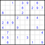 Судоку 9х9 #1535 средний