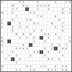 Филиппинский кроссворд #1222 “Драгоценность”