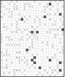 Филиппинский кроссворд #1149 “Огрызок”