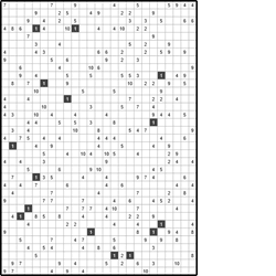 Филиппинский кроссворд #1162 “Бегемот”