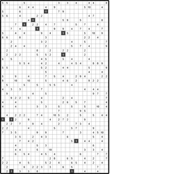 Филиппинский кроссворд #1164 “Бродяжка”