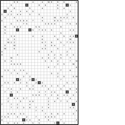 Филиппинский кроссворд #1185 “Ласточка”