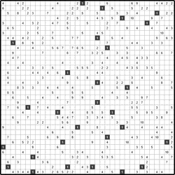 Филиппинский кроссворд #1152 “Зебры”