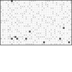 Филиппинский кроссворд #1153 “Волк”