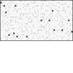 Филиппинский кроссворд #1155 “Песик”