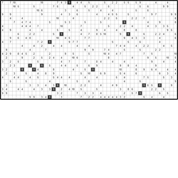 Филиппинский кроссворд #1154 “Стегозавр”