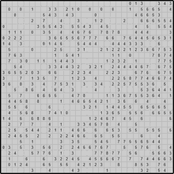 Японская мозаика #1314 “Носорог”