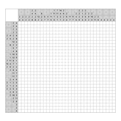 Японский кроссворд #1273 “Жук”