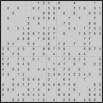 Японская мозаика #1323 “Мухоморы”