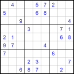 Судоку 9х9 #1649 средний