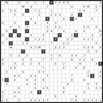 Филиппинский кроссворд #1251 “Скачки”