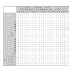 Японский кроссворд #1337 “Осьминог”