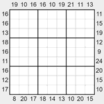 Судоку-рама 9х9 #192