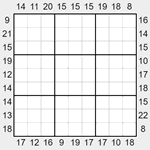 Судоку-рама 9х9 #200