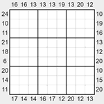 Судоку-рама 9х9 #201