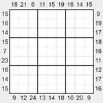 Судоку-рама 9х9 #203