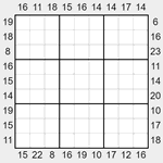 Судоку-рама 9х9 #207