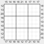 Судоку-рама 9х9 #208