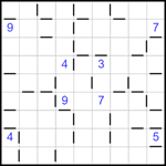 “Соседи” 9х9 #268 трудный